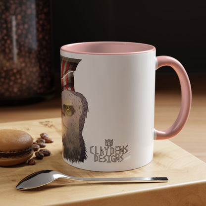 Accent Coffee Mug-American Flag