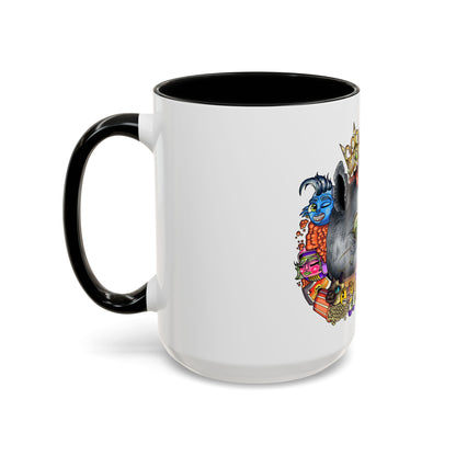 Accent Coffee Mug-Doodle Rhino