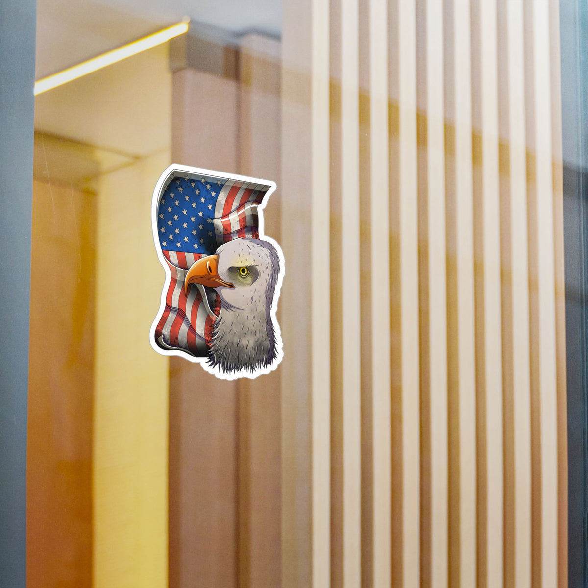 American Eagle Kiss-Cut Vinyl Decals