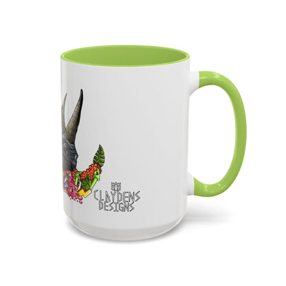 Accent Coffee Mug-Doodle Rhino