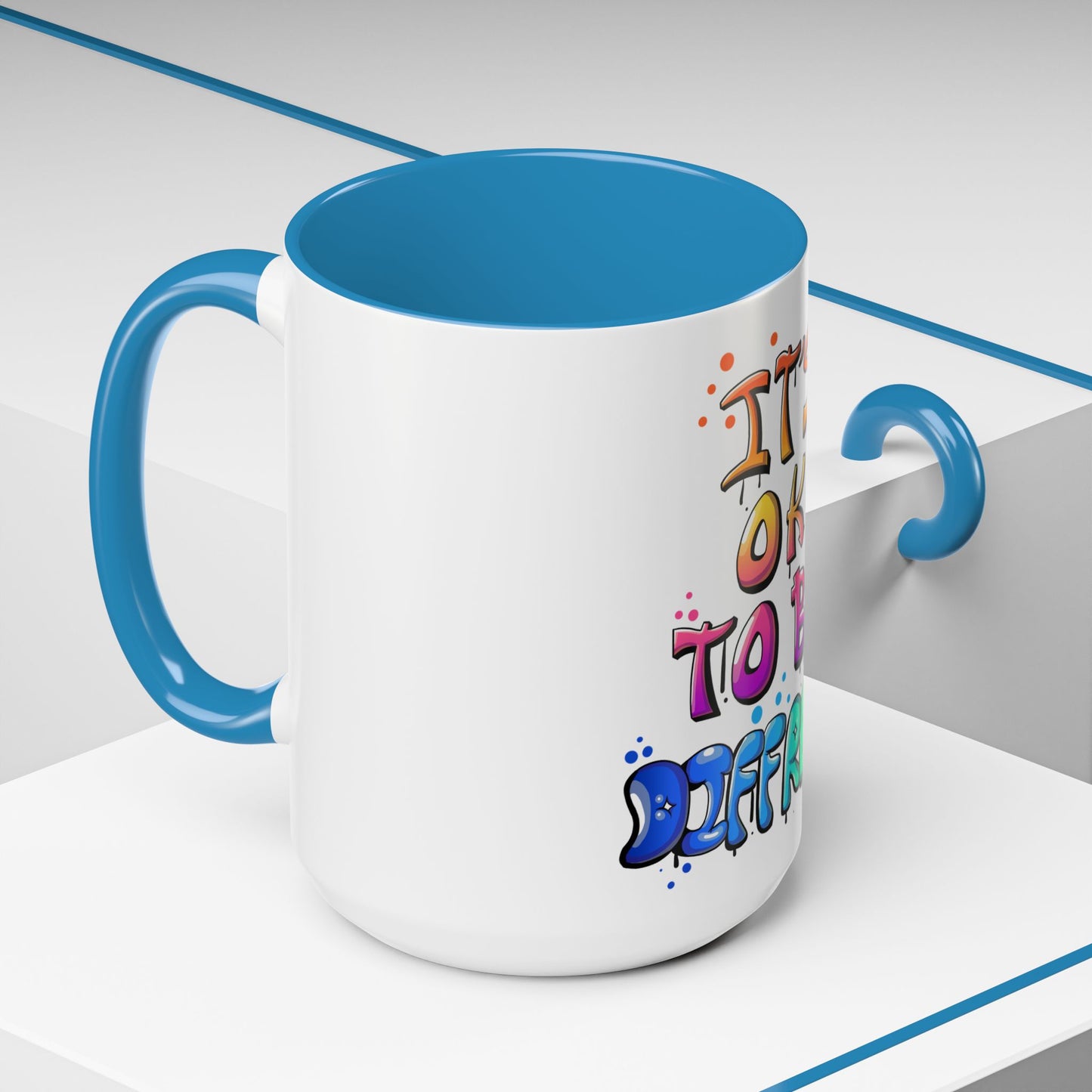 Accent Coffee Mug-Doodle It's OK