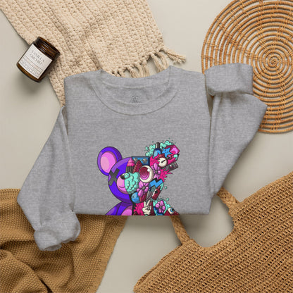 Unisex Heavy Blend™ Crewneck Sweatshirt-Doodle Teddie