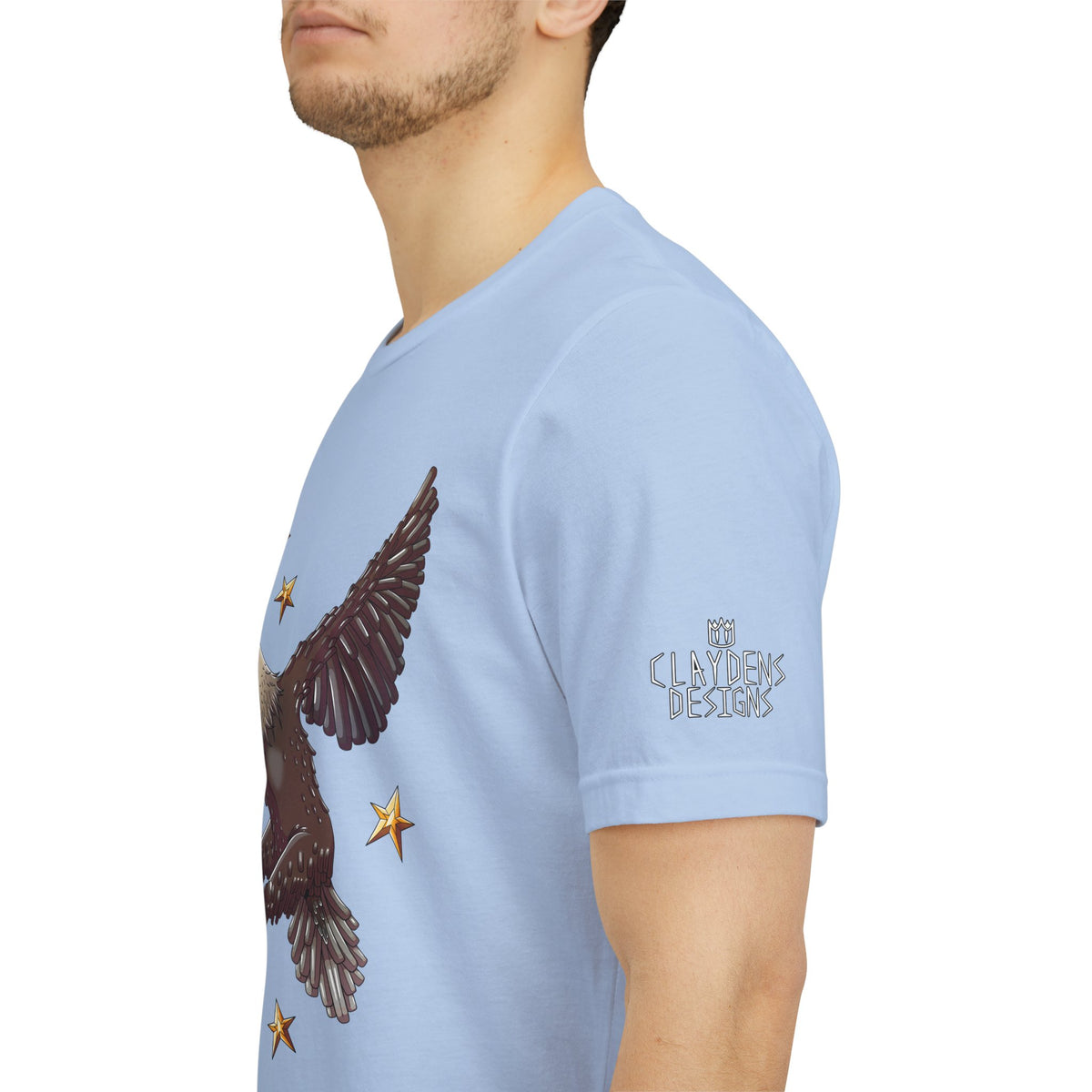 Unisex Jersey Short Sleeve Tee- Eagle