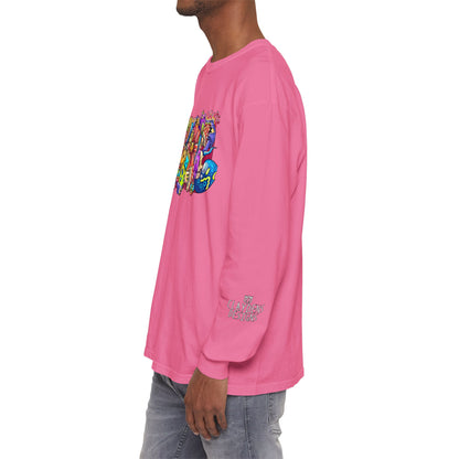 Unisex Garment-dyed Long Sleeve T-Shirt