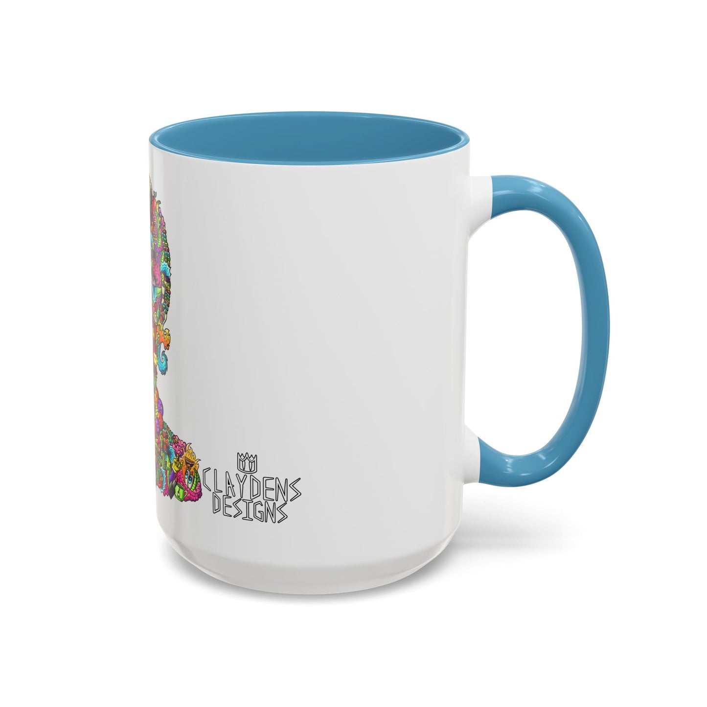 Accent Coffee Mug-Doodle Girl