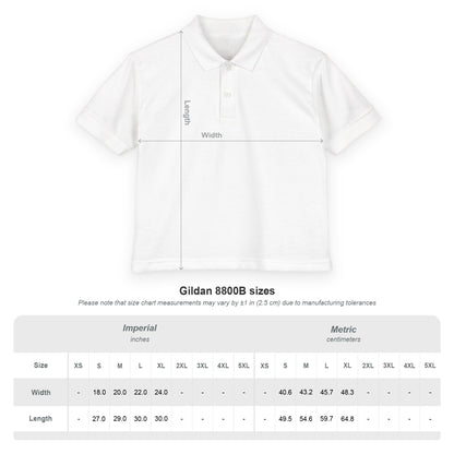 DryBlend® Youth Jersey Polo