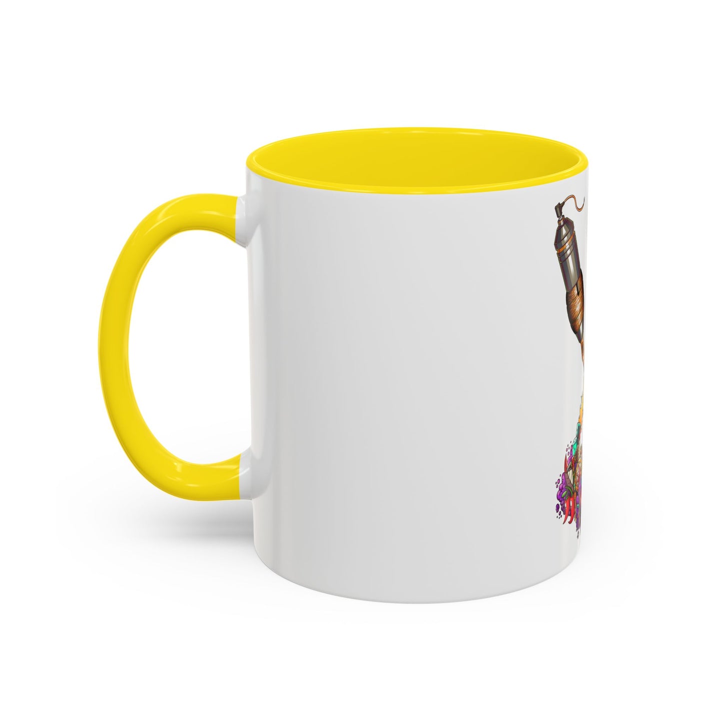 Accent Coffee Mug-Doodle Tattoo