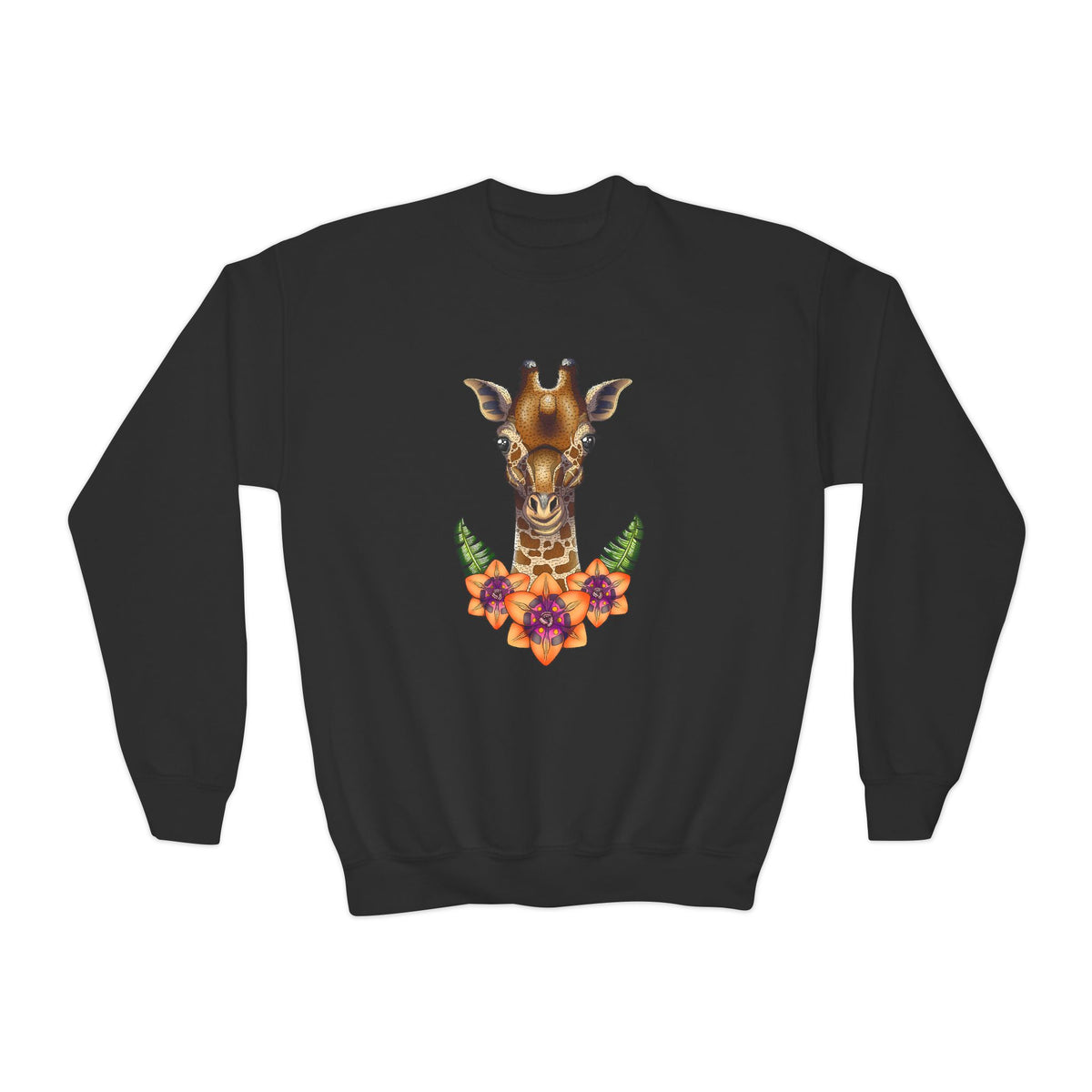 Giraffe Youth Crewneck Sweatshirt