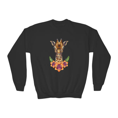 Giraffe Youth Crewneck Sweatshirt