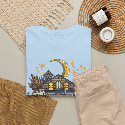 Adult Halloween Pumpkin Unisex Heavy Cotton Tee
