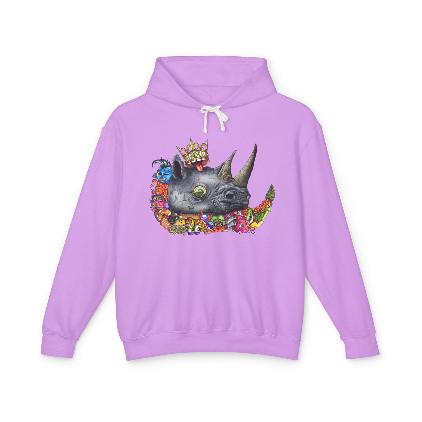 Unisex Lightweight Hooded Sweatshirt