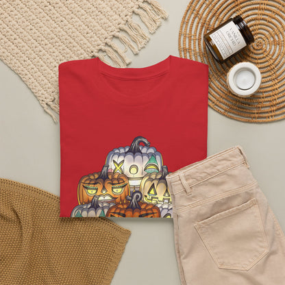 Halloween Pumpkin Unisex Heavy Cotton Tee