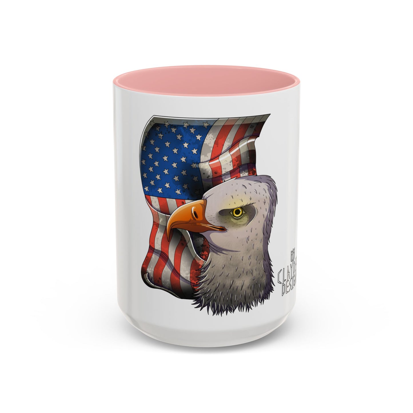 Accent Coffee Mug-American Flag