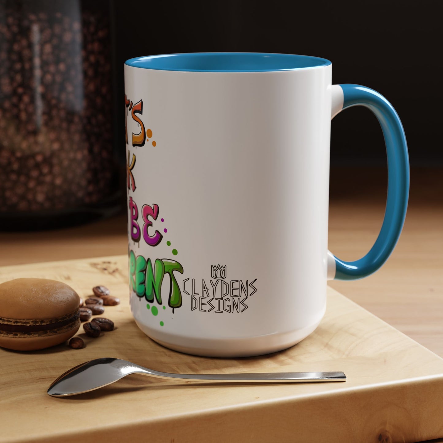 Accent Coffee Mug-Doodle It's OK