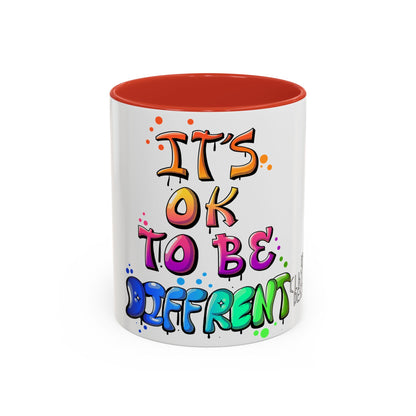 Accent Coffee Mug-Doodle It's OK