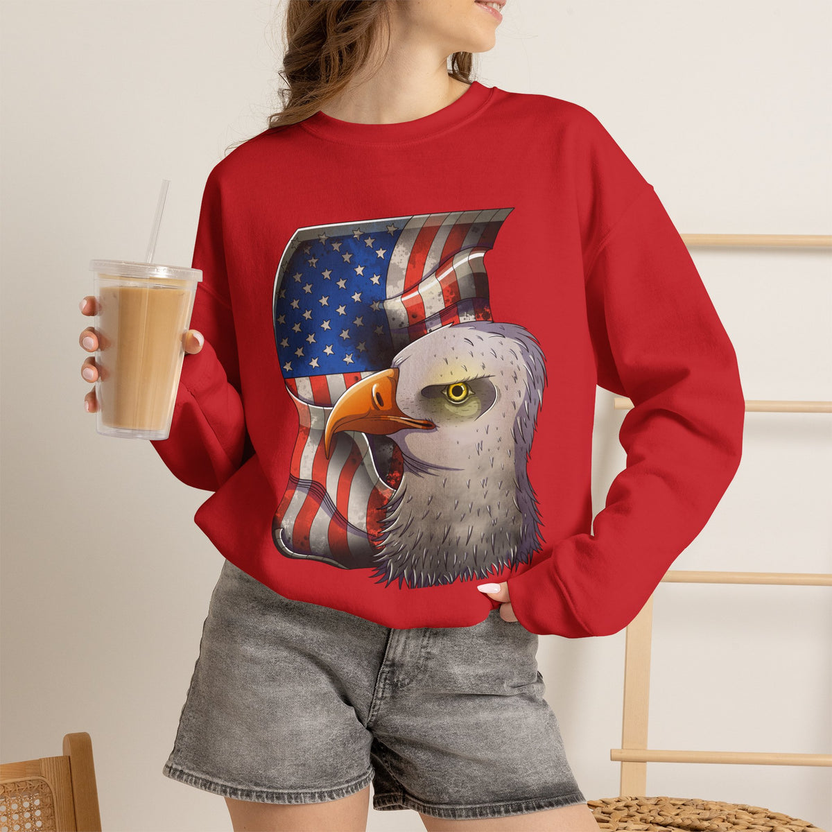Unisex Heavy Blend™ Crewneck Sweatshirt-American Eagle