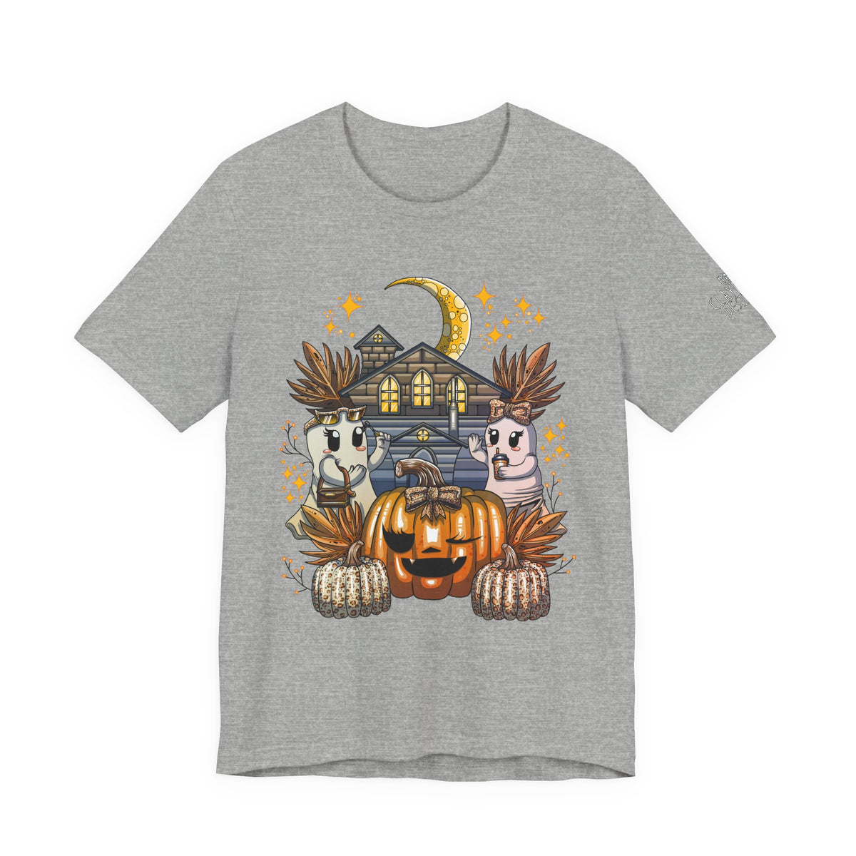 Halloween Pumpkin Unisex Jersey Short Sleeve Tee
