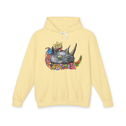 Unisex Lightweight Hooded Sweatshirt