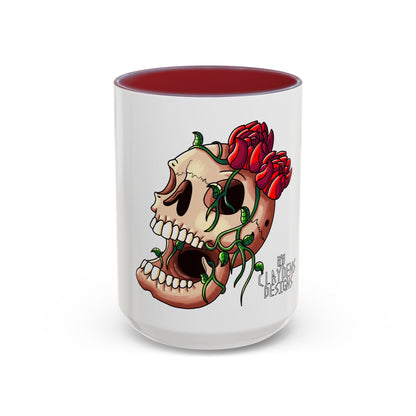 Accent Coffee Mug-Skull design