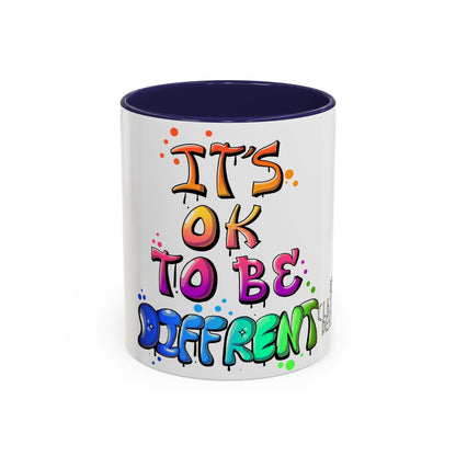 Accent Coffee Mug-Doodle It's OK