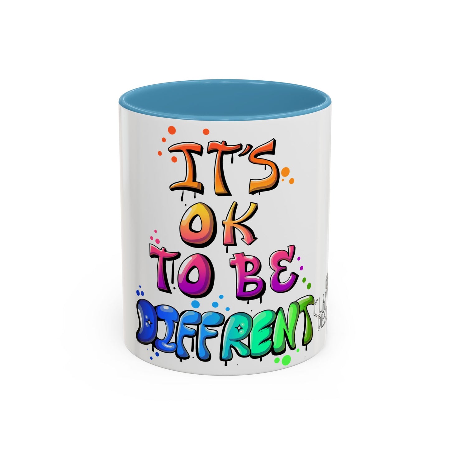Accent Coffee Mug-Doodle It's OK