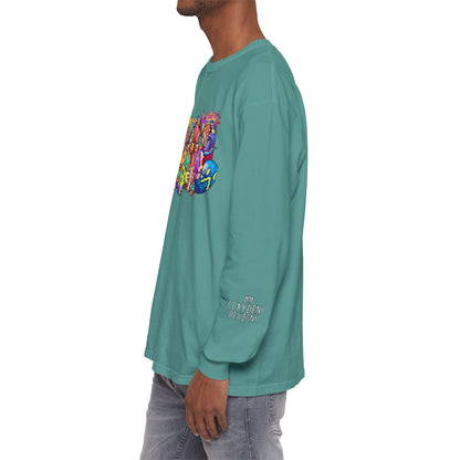 Unisex Garment-dyed Long Sleeve T-Shirt