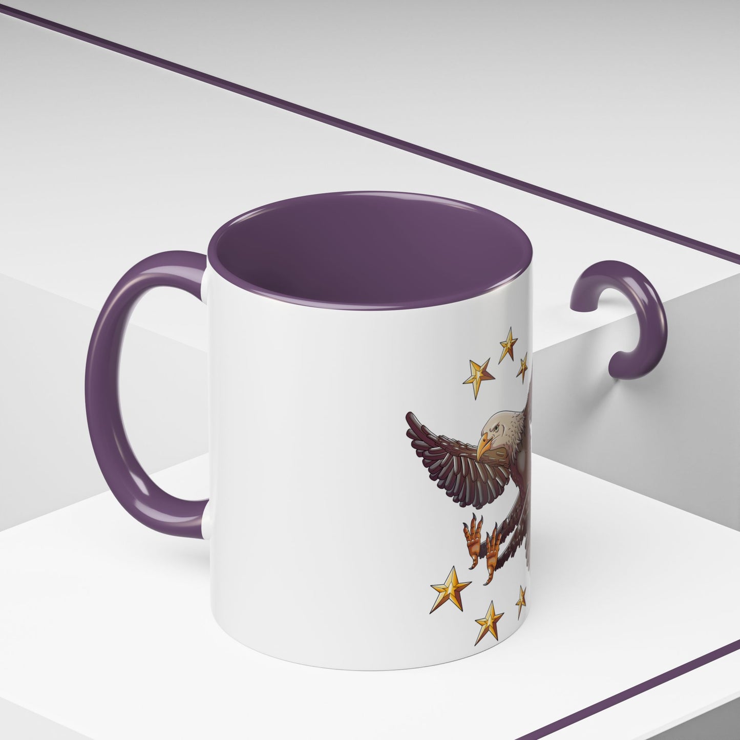 Accent Coffee Mug-American Eagle