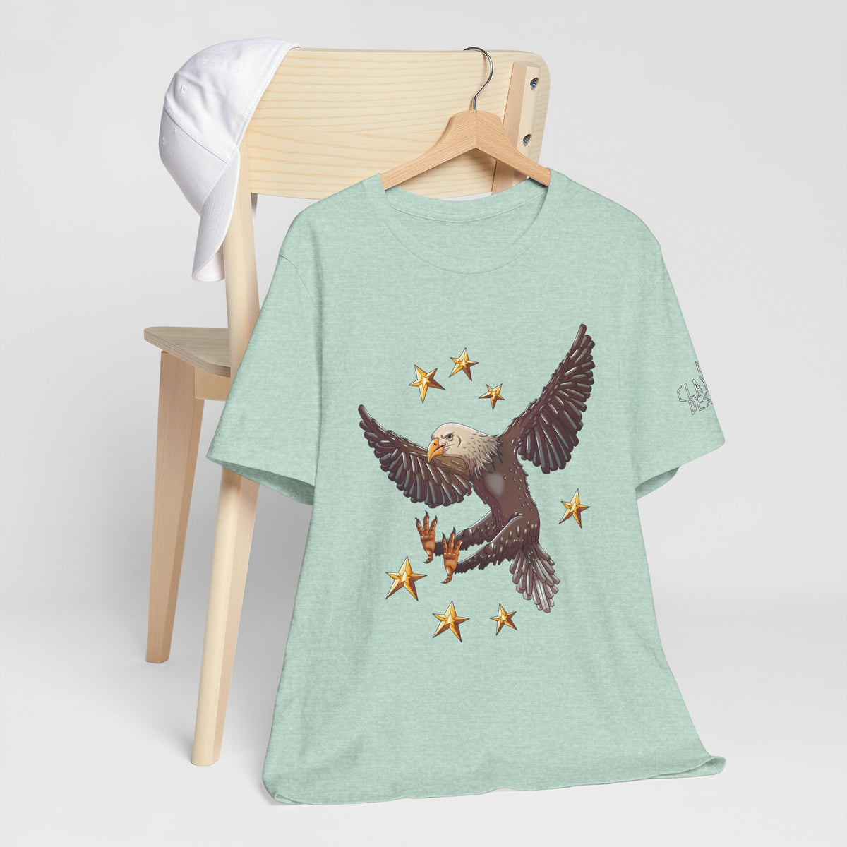 Unisex Jersey Short Sleeve Tee- Eagle