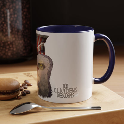 Accent Coffee Mug-American Flag