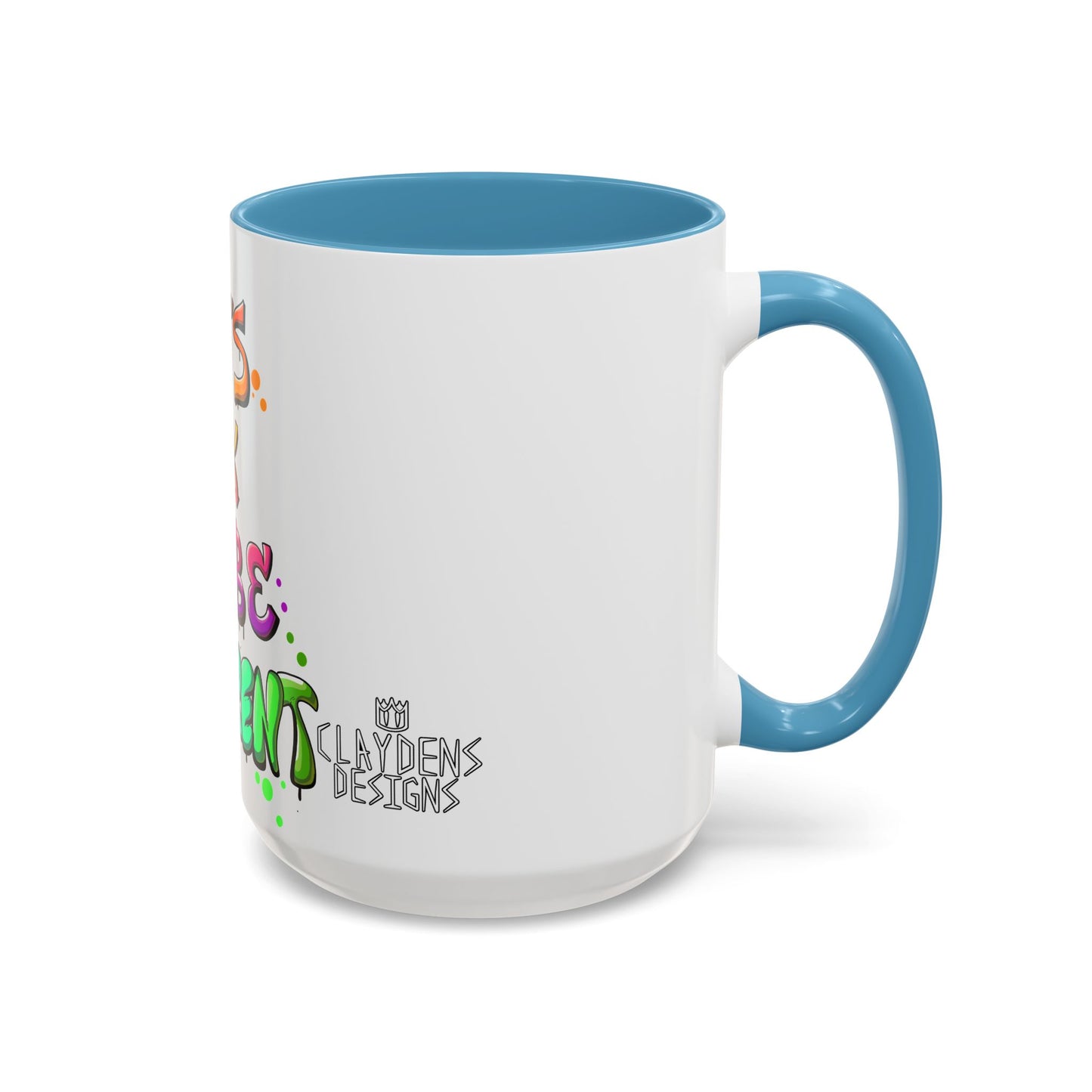 Accent Coffee Mug-Doodle It's OK