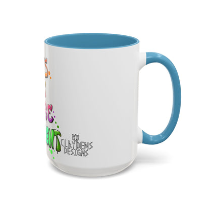 Accent Coffee Mug-Doodle It's OK