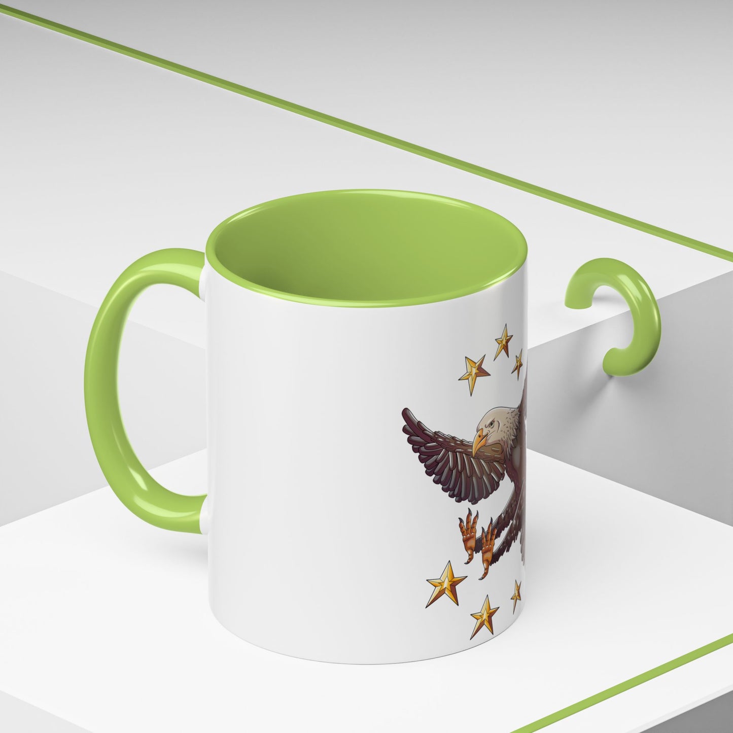 Accent Coffee Mug-American Eagle
