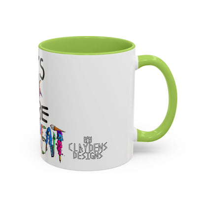 Accent Coffee Mug-Doodle It's OK to be Different