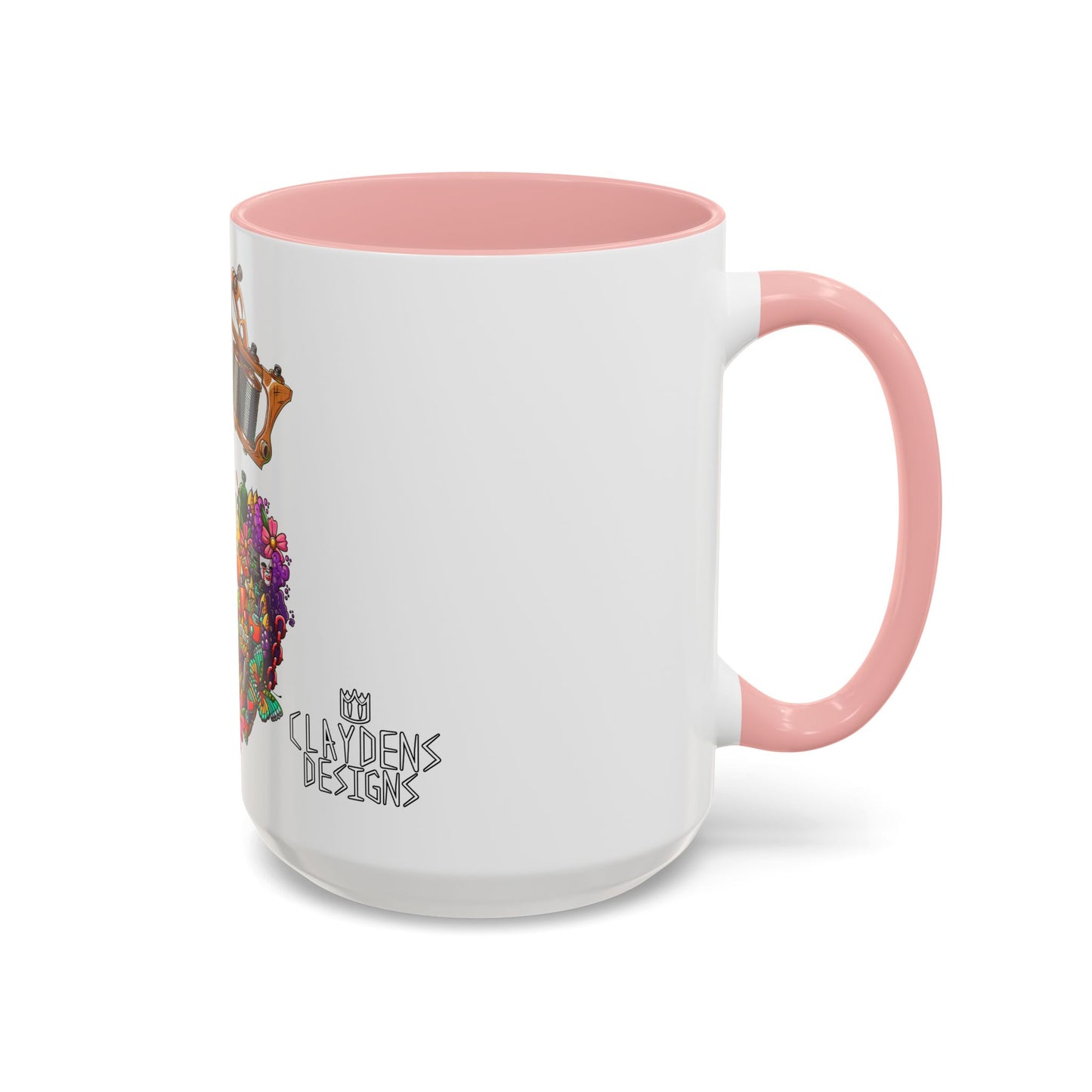 Accent Coffee Mug-Doodle Tattoo