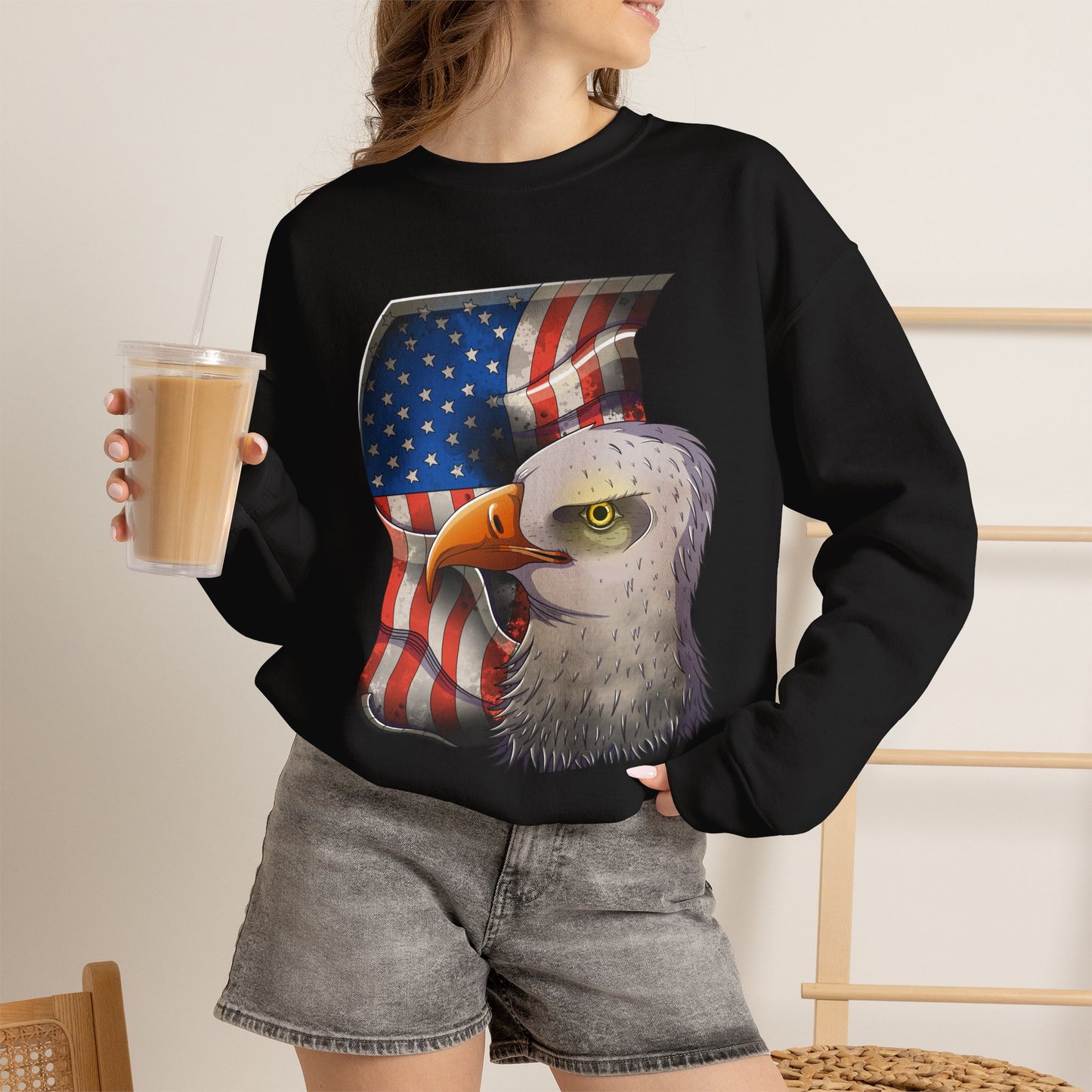 Unisex Heavy Blend™ Crewneck Sweatshirt-American Eagle