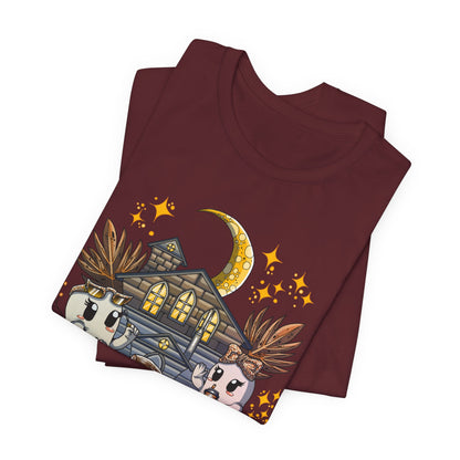 Halloween Pumpkin Unisex Jersey Short Sleeve Tee