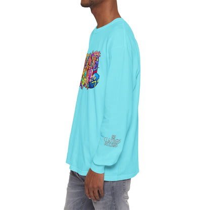 Unisex Garment-dyed Long Sleeve T-Shirt