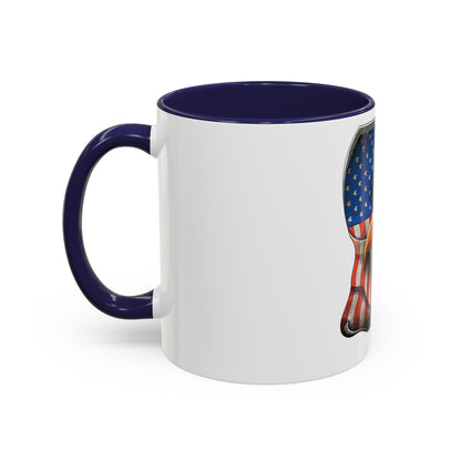 Accent Coffee Mug-American Flag