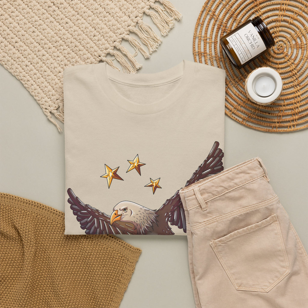 Adult Eagle Unisex Heavy Cotton Tee