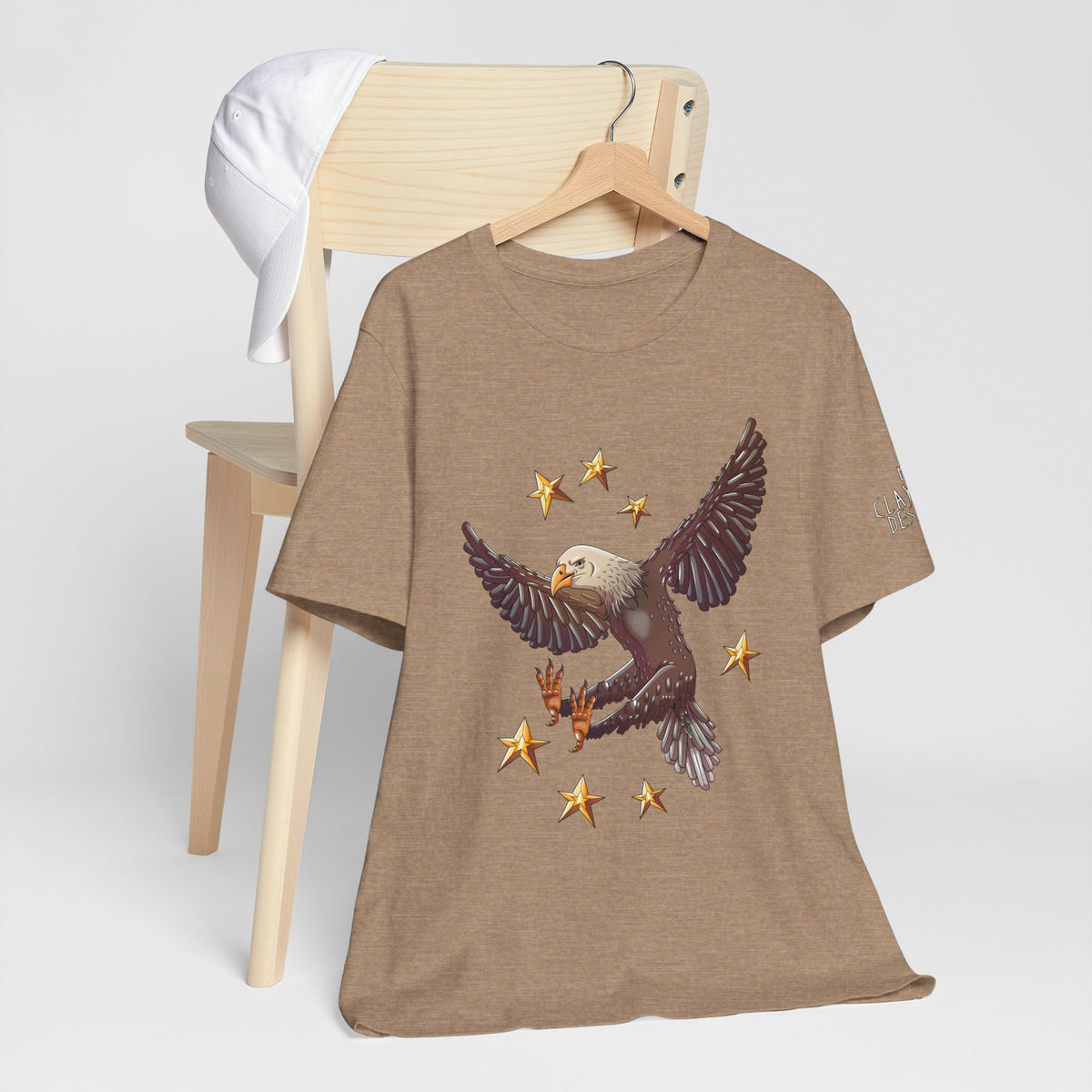 Unisex Jersey Short Sleeve Tee- Eagle