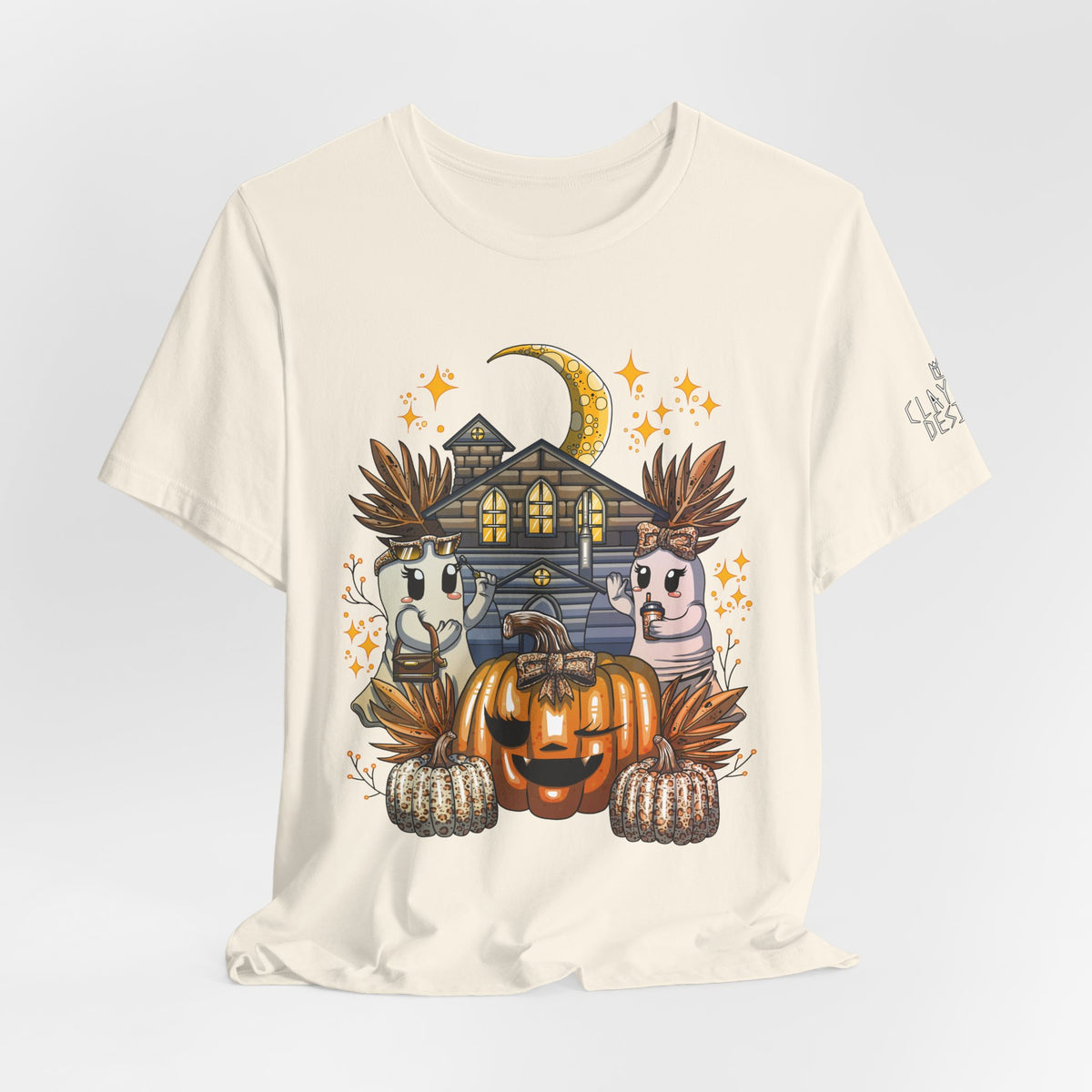 Halloween Pumpkin Unisex Jersey Short Sleeve Tee