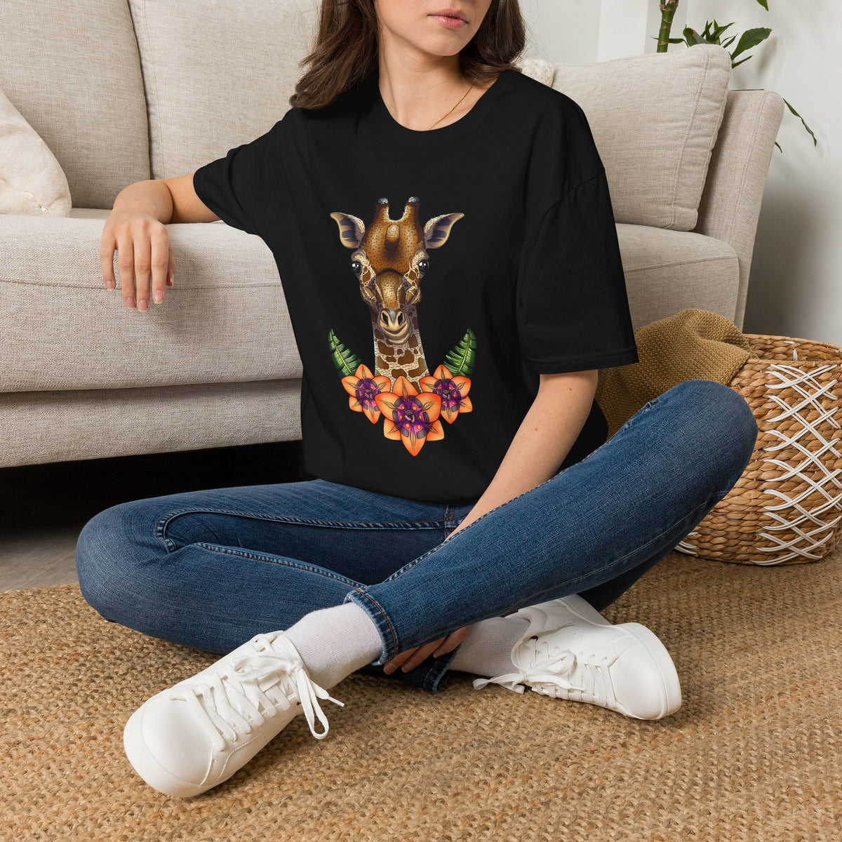 Giraffe Unisex Softstyle T-Shirt