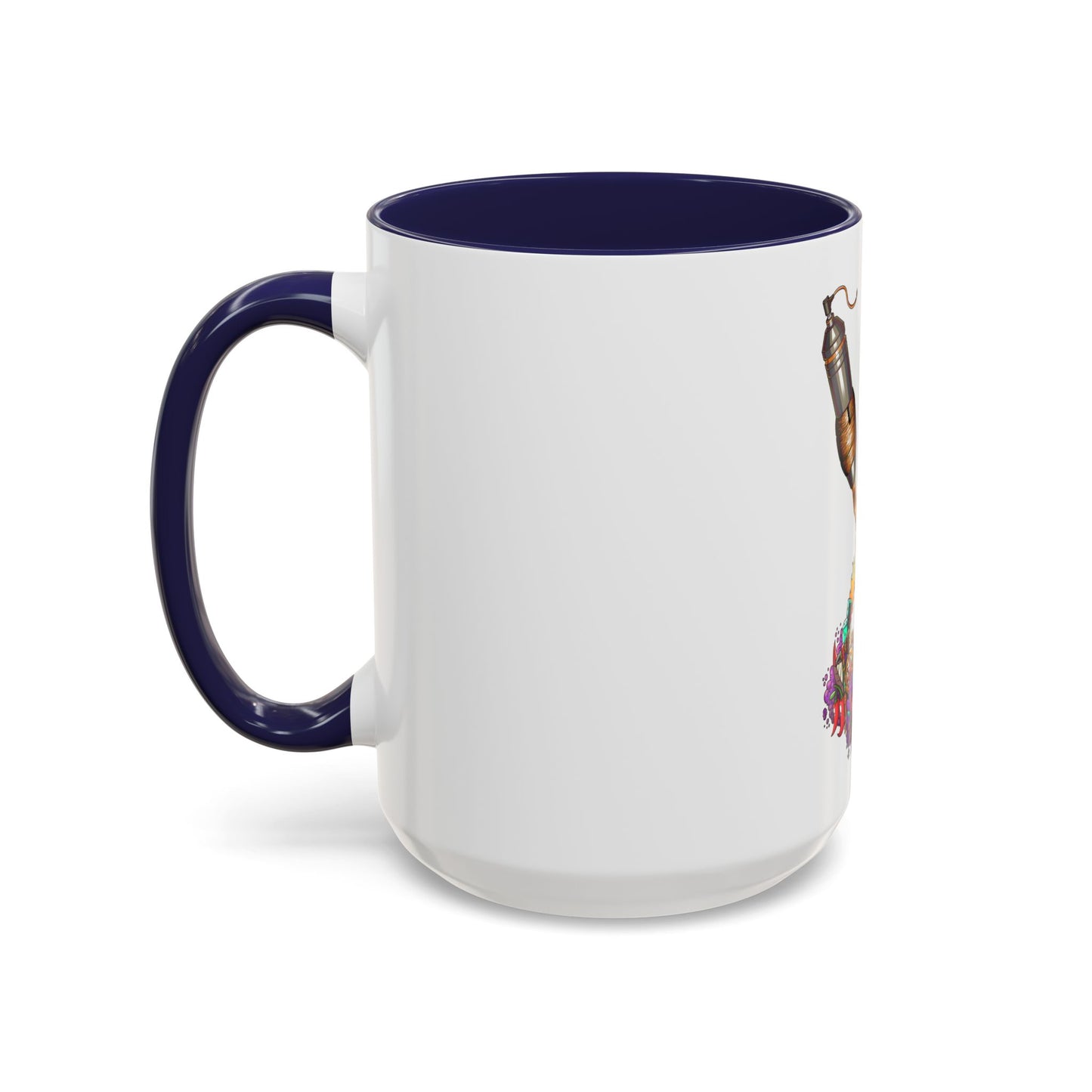 Accent Coffee Mug-Doodle Tattoo