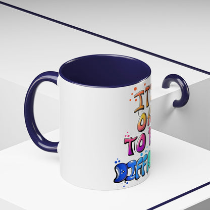 Accent Coffee Mug-Doodle It's OK