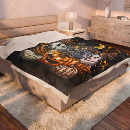Halloween Velveteen Plush Blanket-60' x 80'