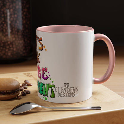 Accent Coffee Mug-Doodle It's OK