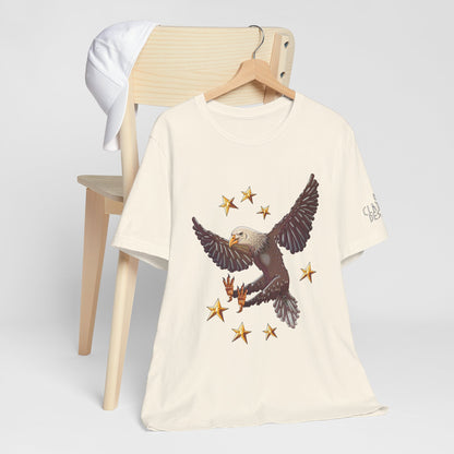Unisex Jersey Short Sleeve Tee- Eagle