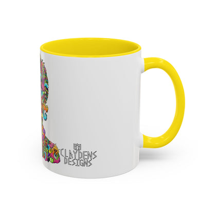 Accent Coffee Mug-Doodle Girl