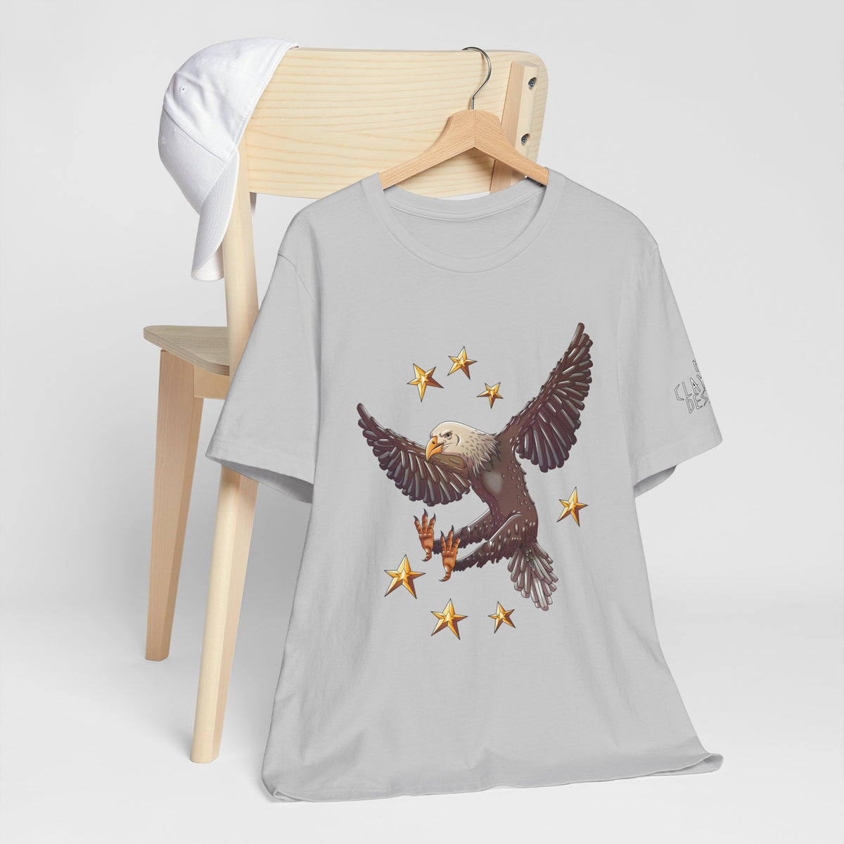 Unisex Jersey Short Sleeve Tee- Eagle