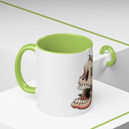 Accent Coffee Mug-Skull design